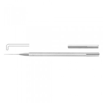 Sinskey Lens Manipulating Hook Straight Stainless Steel, 11.5 cm - 4 1/2" Tip Diameter 0.25 mm